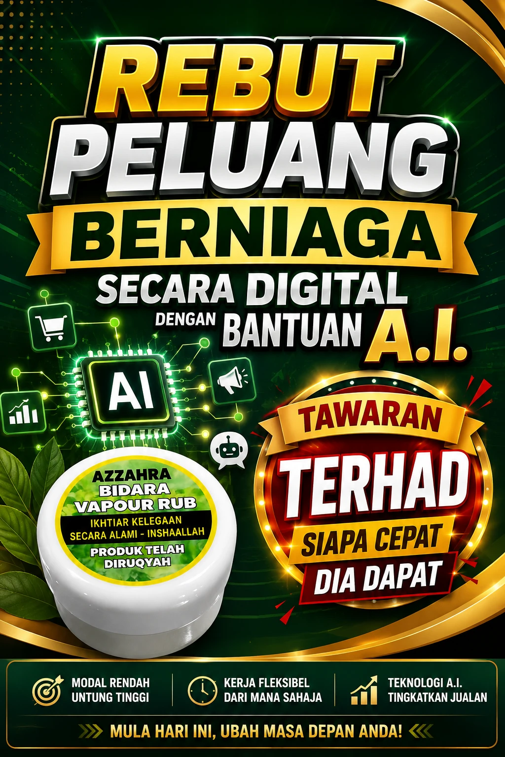 AZZAHRA BIDARA VAPOUR RUB